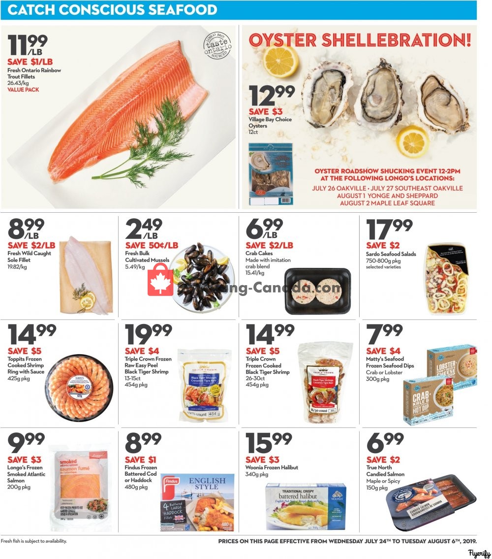 Longo’s flyer from Wednesday July 24, 2019 to Tuesday August 6, 2019 - page 5