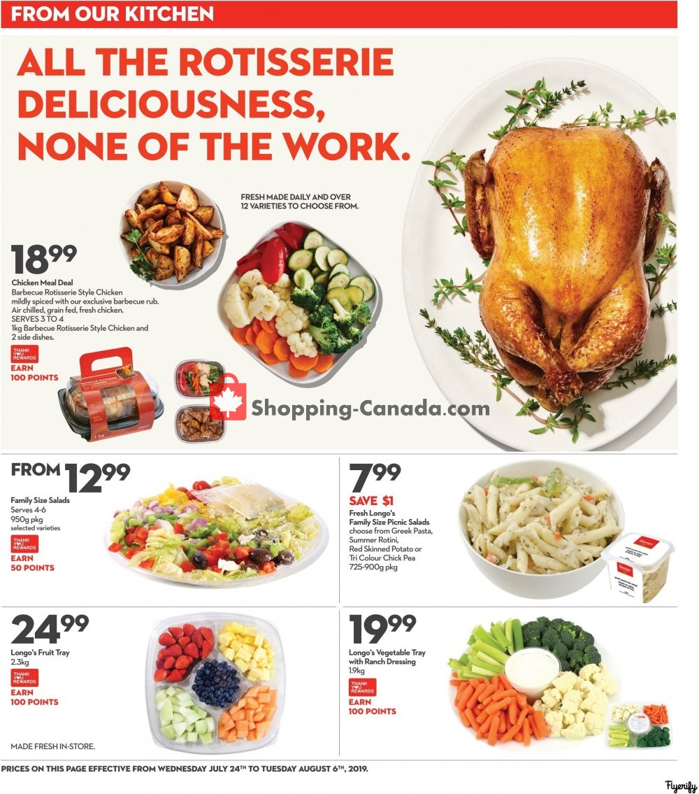 Longo’s flyer from Wednesday July 24, 2019 to Tuesday August 6, 2019 - page 6
