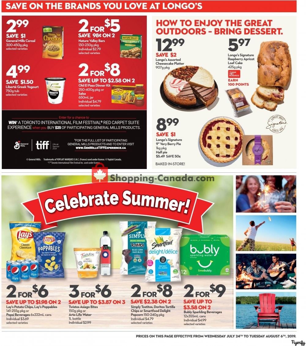 Longo’s flyer from Wednesday July 24, 2019 to Tuesday August 6, 2019 - page 9