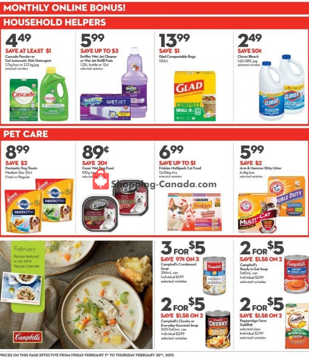 Longo’s flyer from Friday February 1, 2019 to Thursday February 14, 2019 - page 19