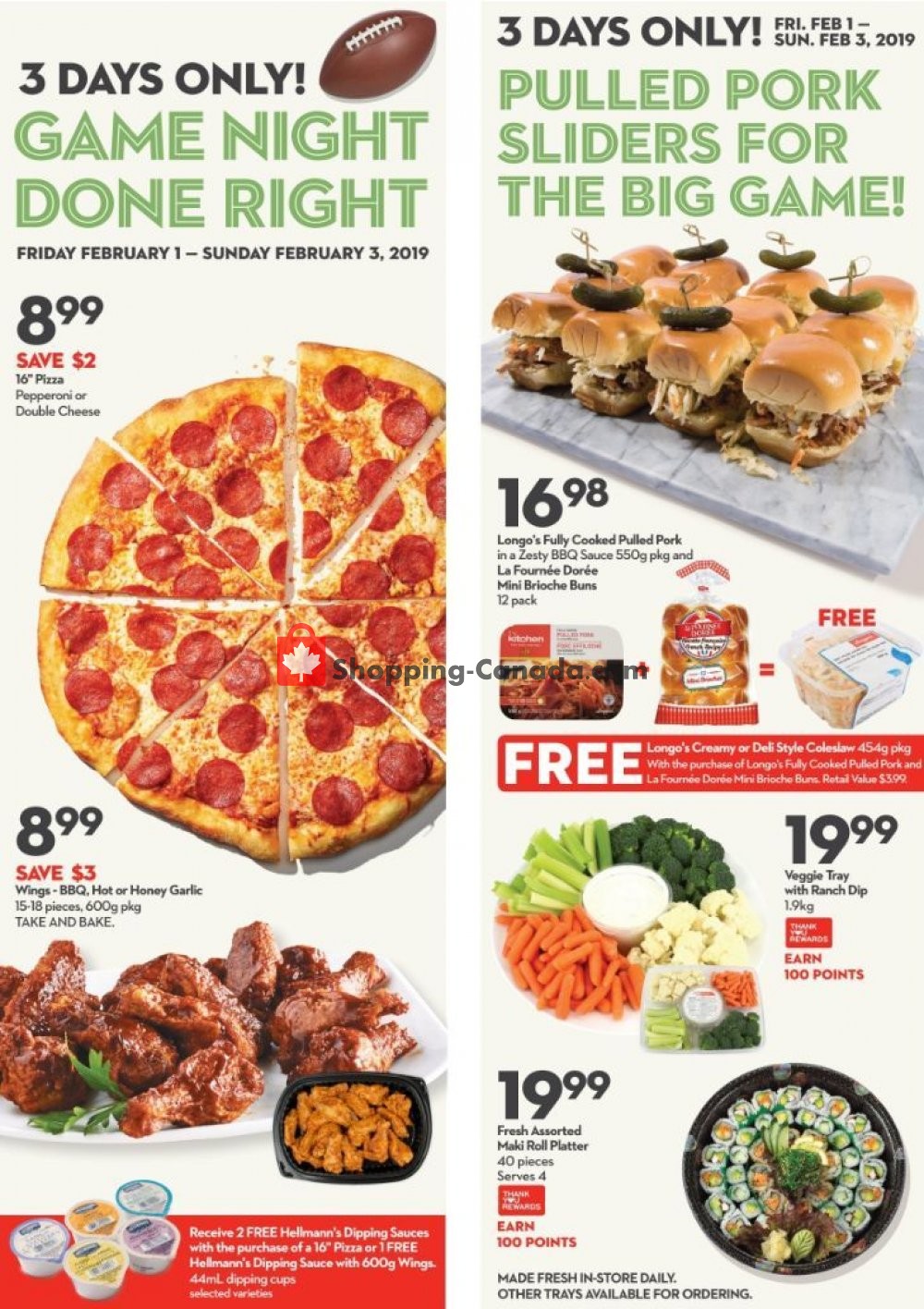 Longo’s flyer from Friday February 1, 2019 to Thursday February 14, 2019 - page 2