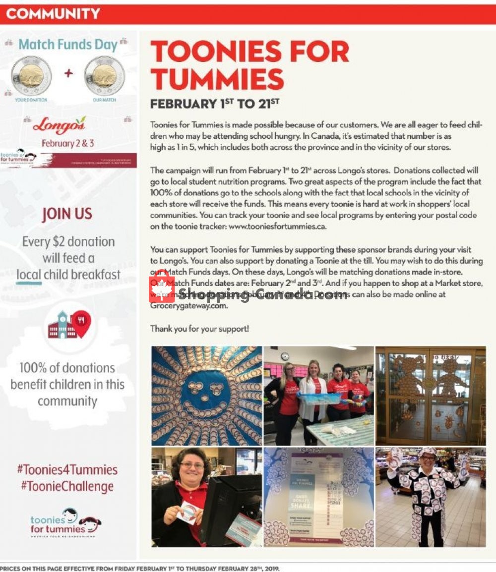 Longo’s flyer from Friday February 1, 2019 to Thursday February 14, 2019 - page 20