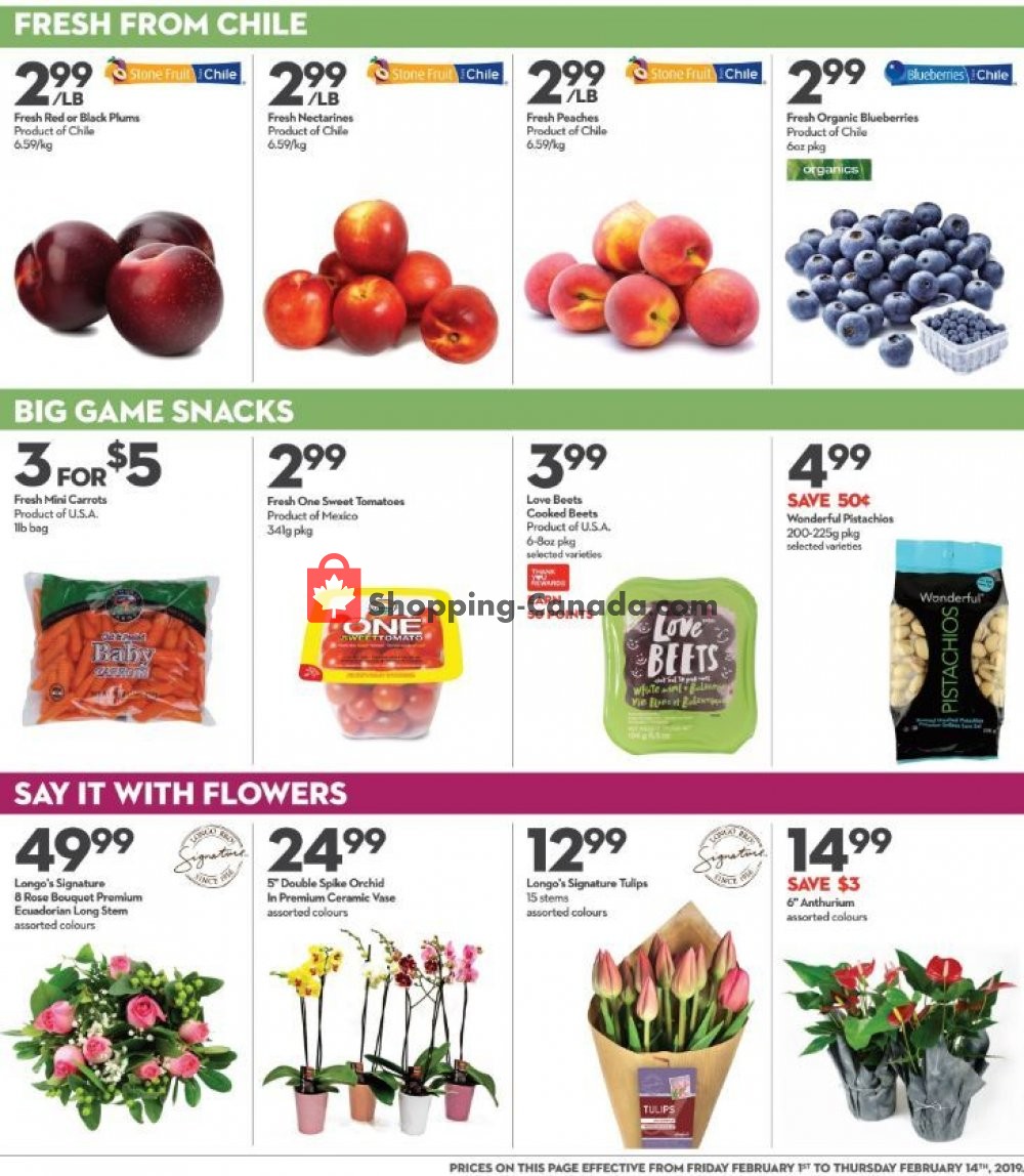 Longo’s flyer from Friday February 1, 2019 to Thursday February 14, 2019 - page 4