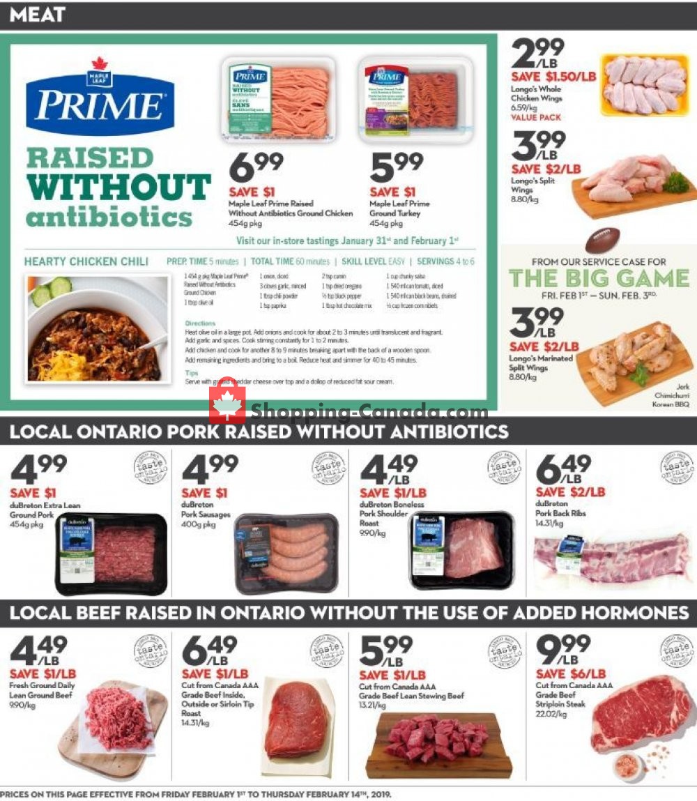 Longo’s flyer from Friday February 1, 2019 to Thursday February 14, 2019 - page 5