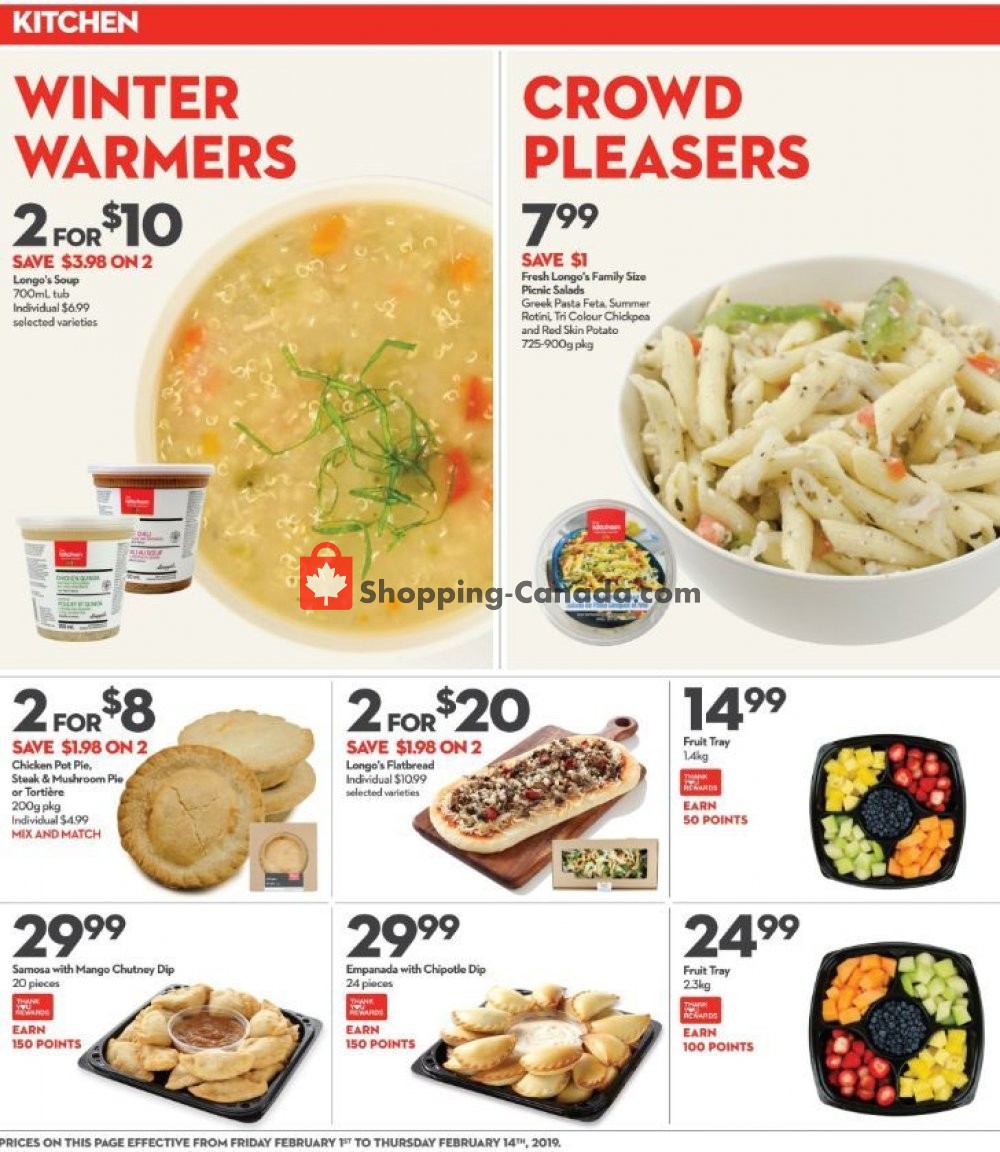 Longo’s flyer from Friday February 1, 2019 to Thursday February 14, 2019 - page 7