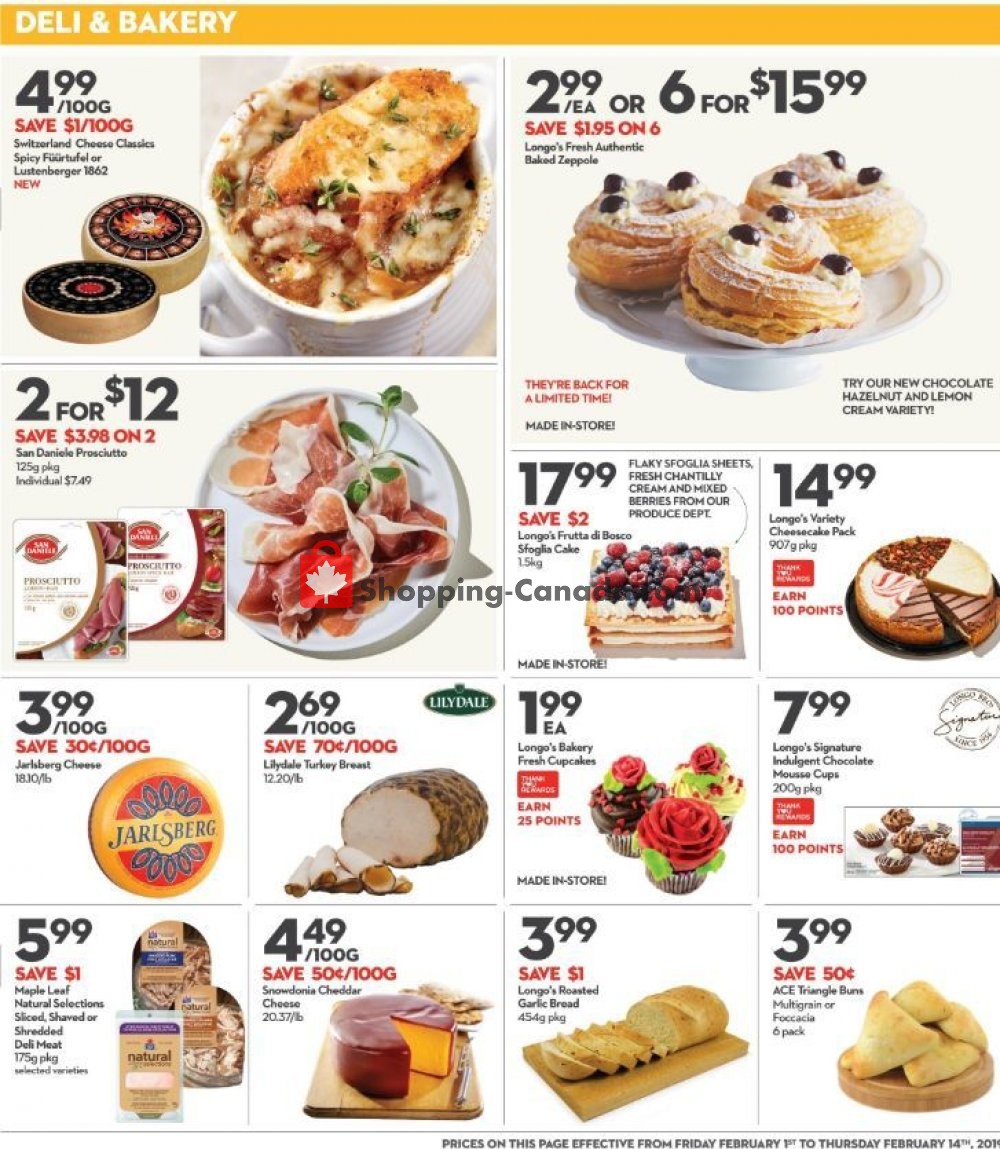 Longo’s flyer from Friday February 1, 2019 to Thursday February 14, 2019 - page 8