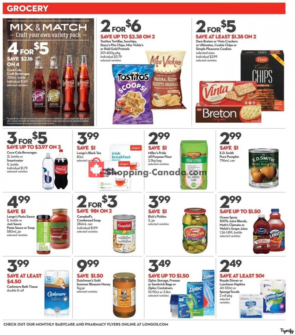 Longo’s flyer from Wednesday October 9, 2019 to Tuesday October 15, 2019 - page 10