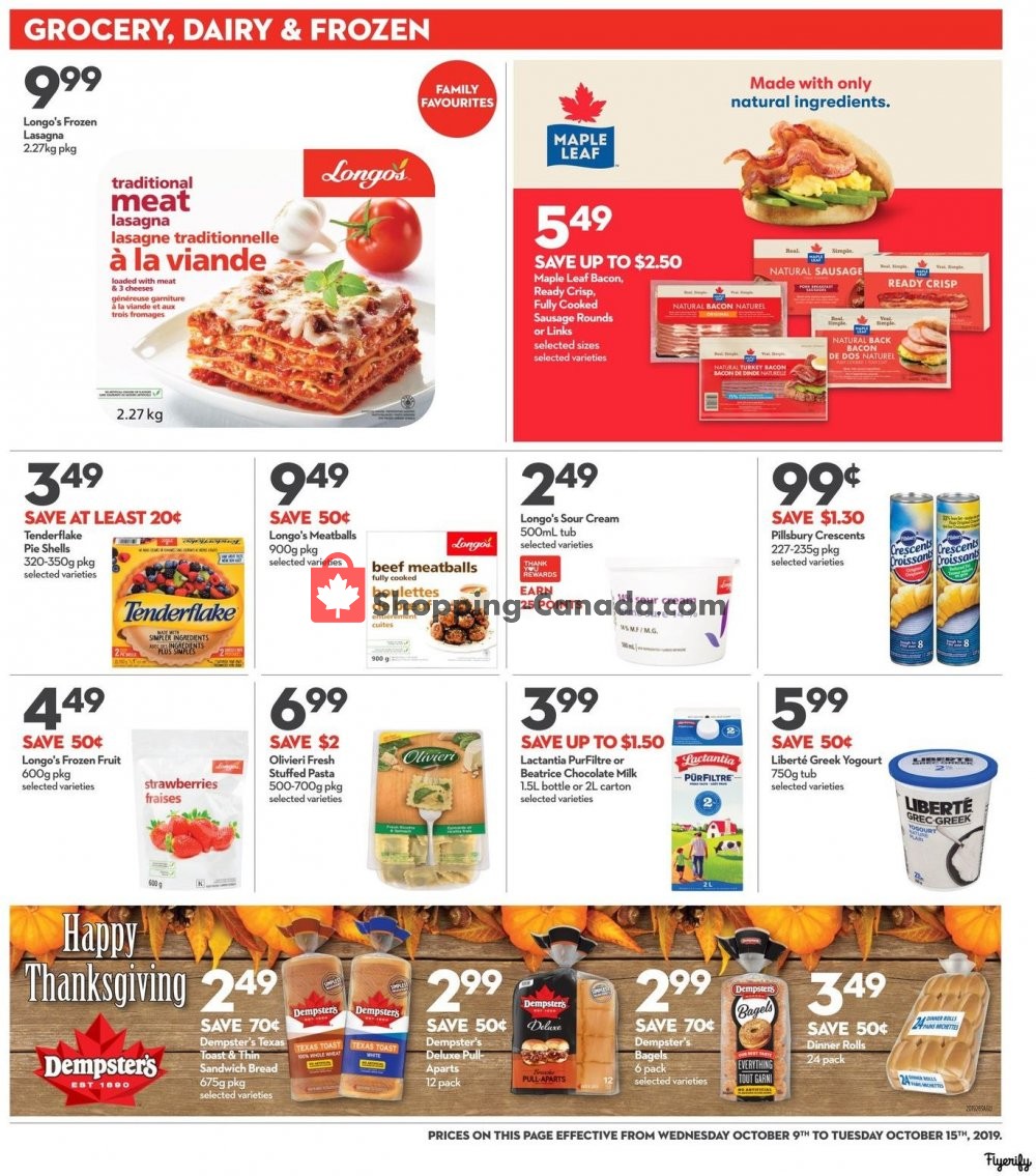 Longo’s flyer from Wednesday October 9, 2019 to Tuesday October 15, 2019 - page 11