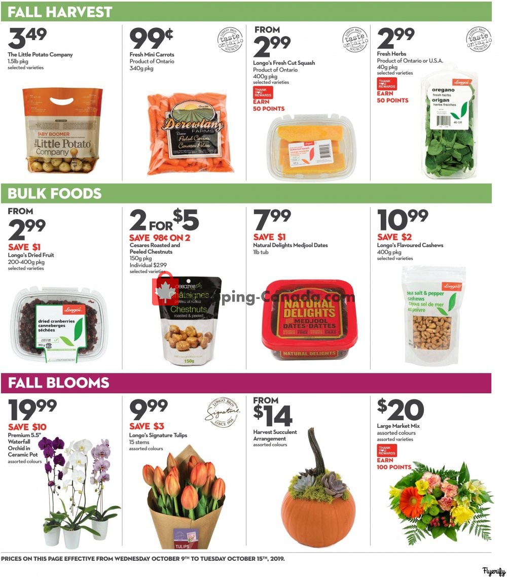 Longo’s flyer from Wednesday October 9, 2019 to Tuesday October 15, 2019 - page 3