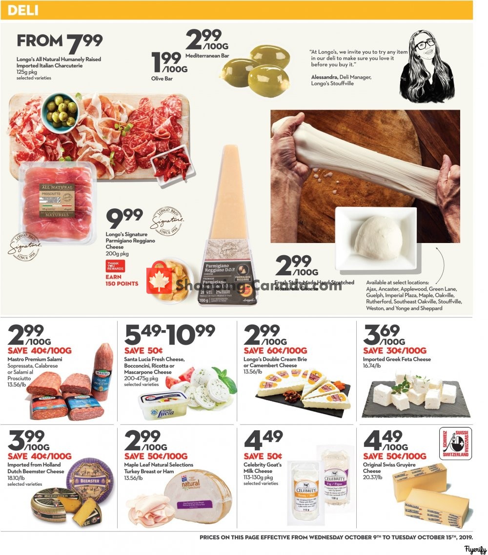 Longo’s flyer from Wednesday October 9, 2019 to Tuesday October 15, 2019 - page 7