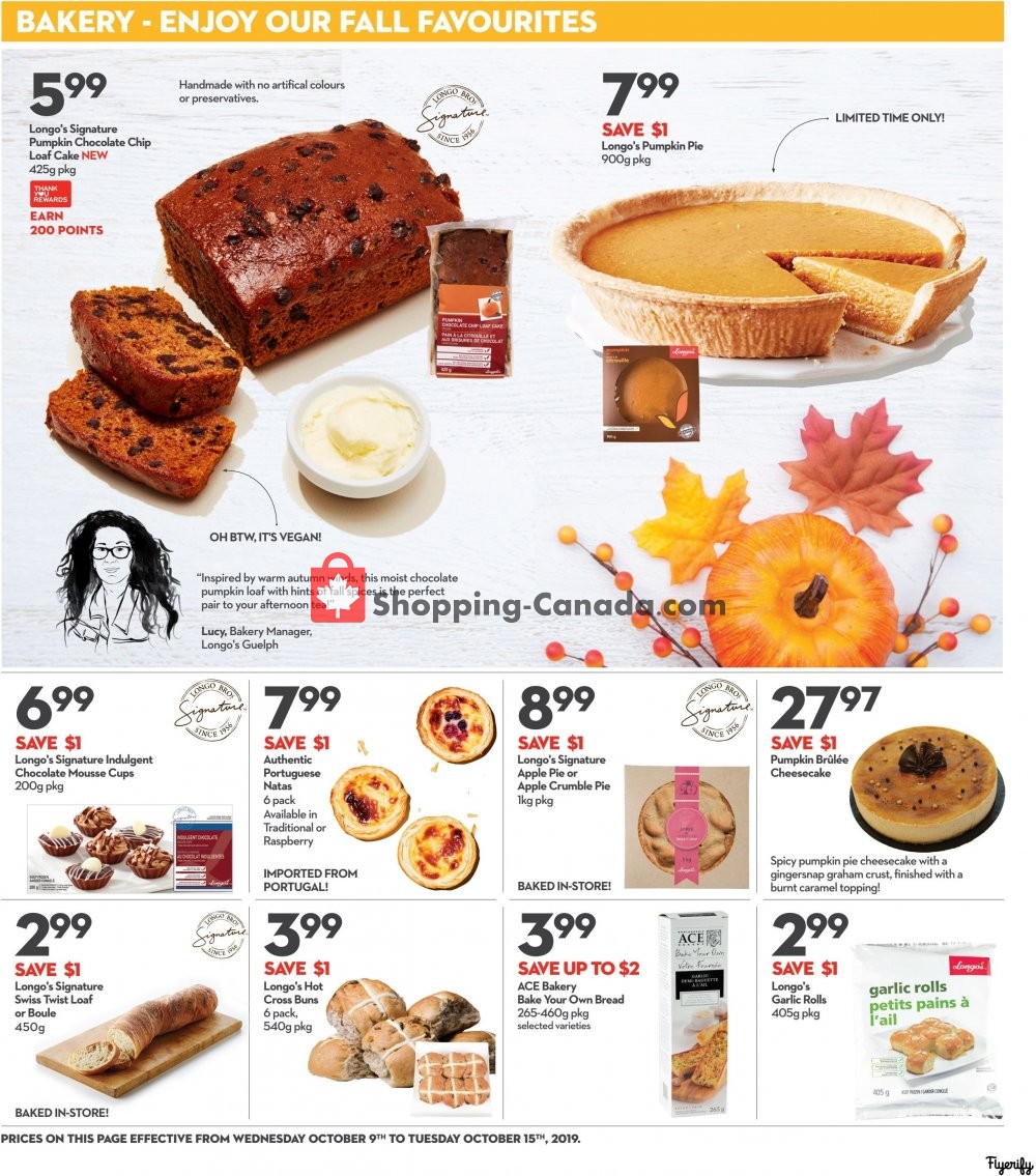 Longo’s flyer from Wednesday October 9, 2019 to Tuesday October 15, 2019 - page 8