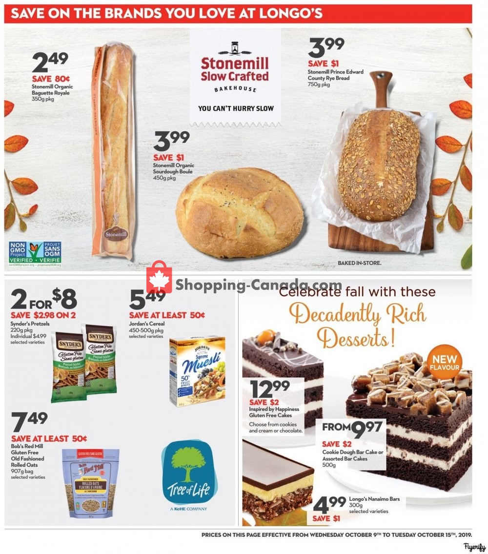 Longo’s flyer from Wednesday October 9, 2019 to Tuesday October 15, 2019 - page 9