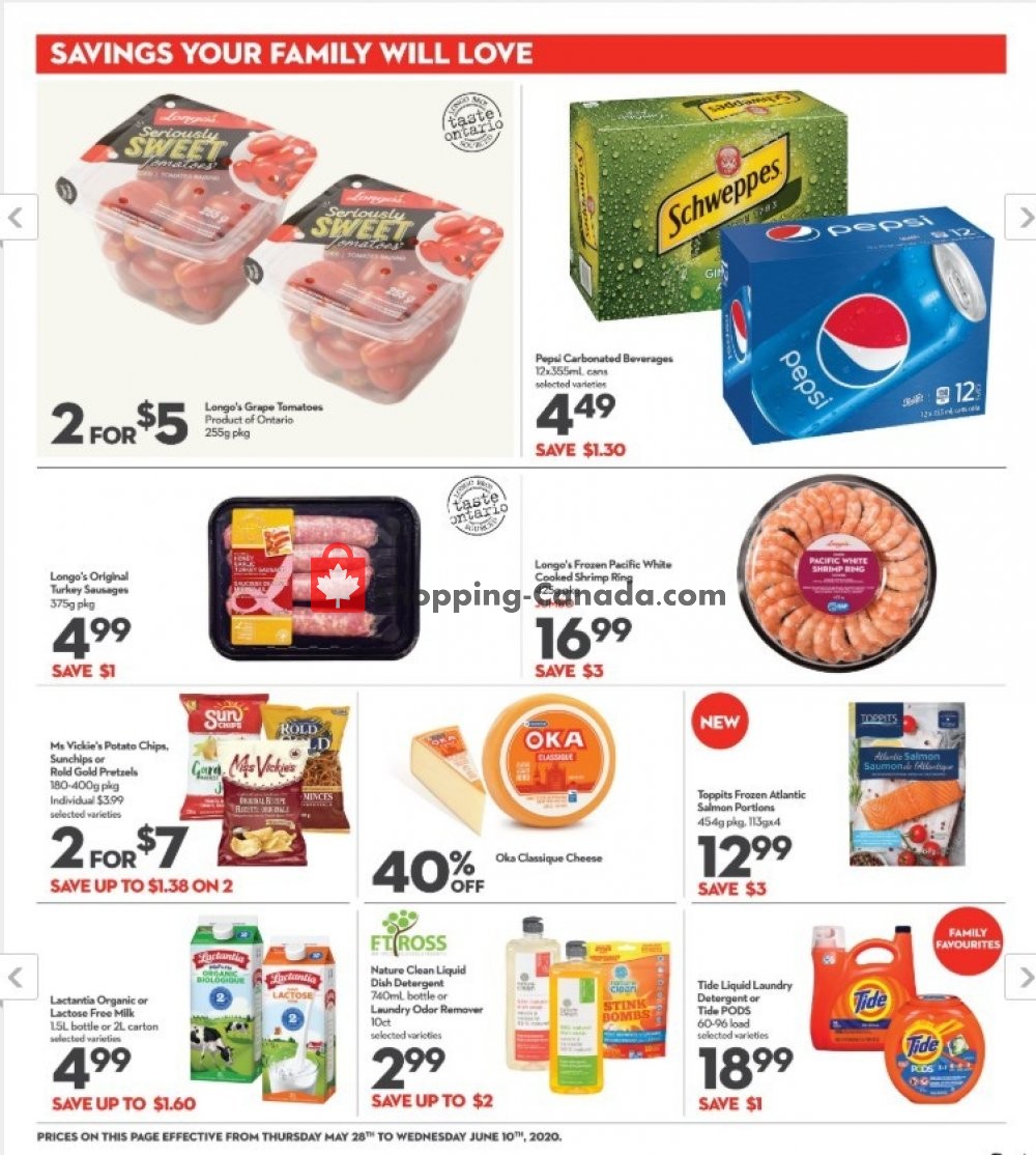 Longo’s flyer from Thursday May 28, 2020 to Wednesday June 10, 2020 - page 3