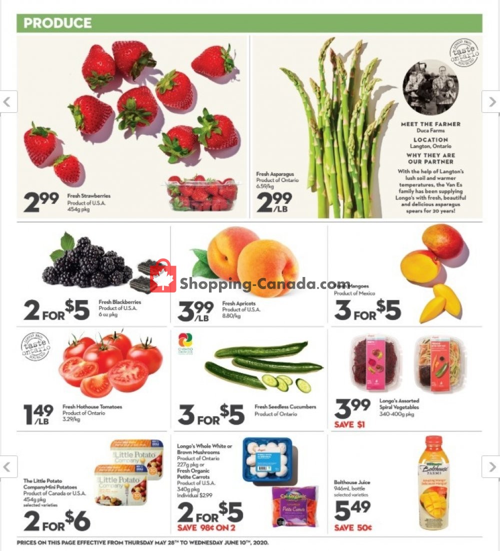 Longo’s flyer from Thursday May 28, 2020 to Wednesday June 10, 2020 - page 4