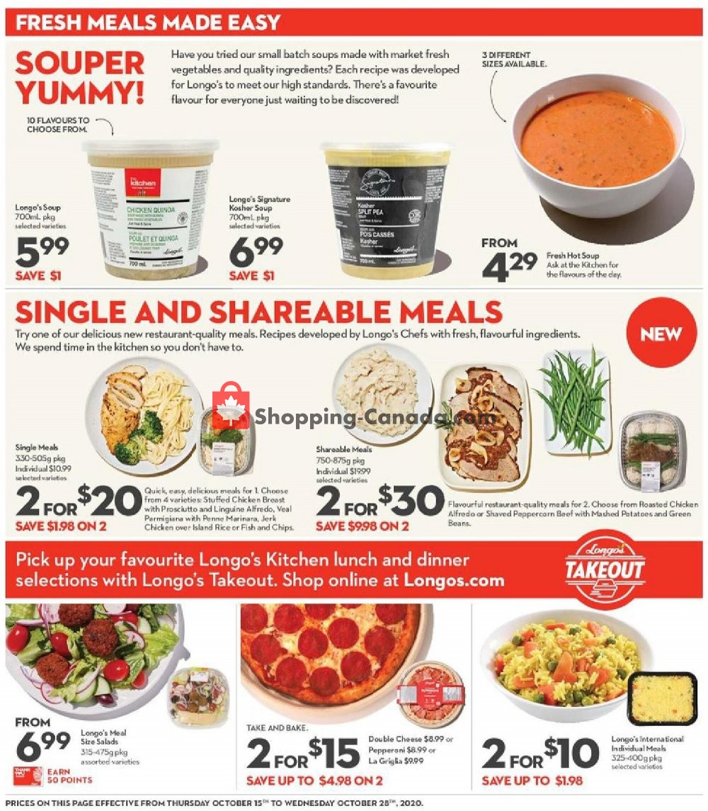 Longo’s flyer from Thursday October 15, 2020 to Wednesday October 28, 2020 - page 12