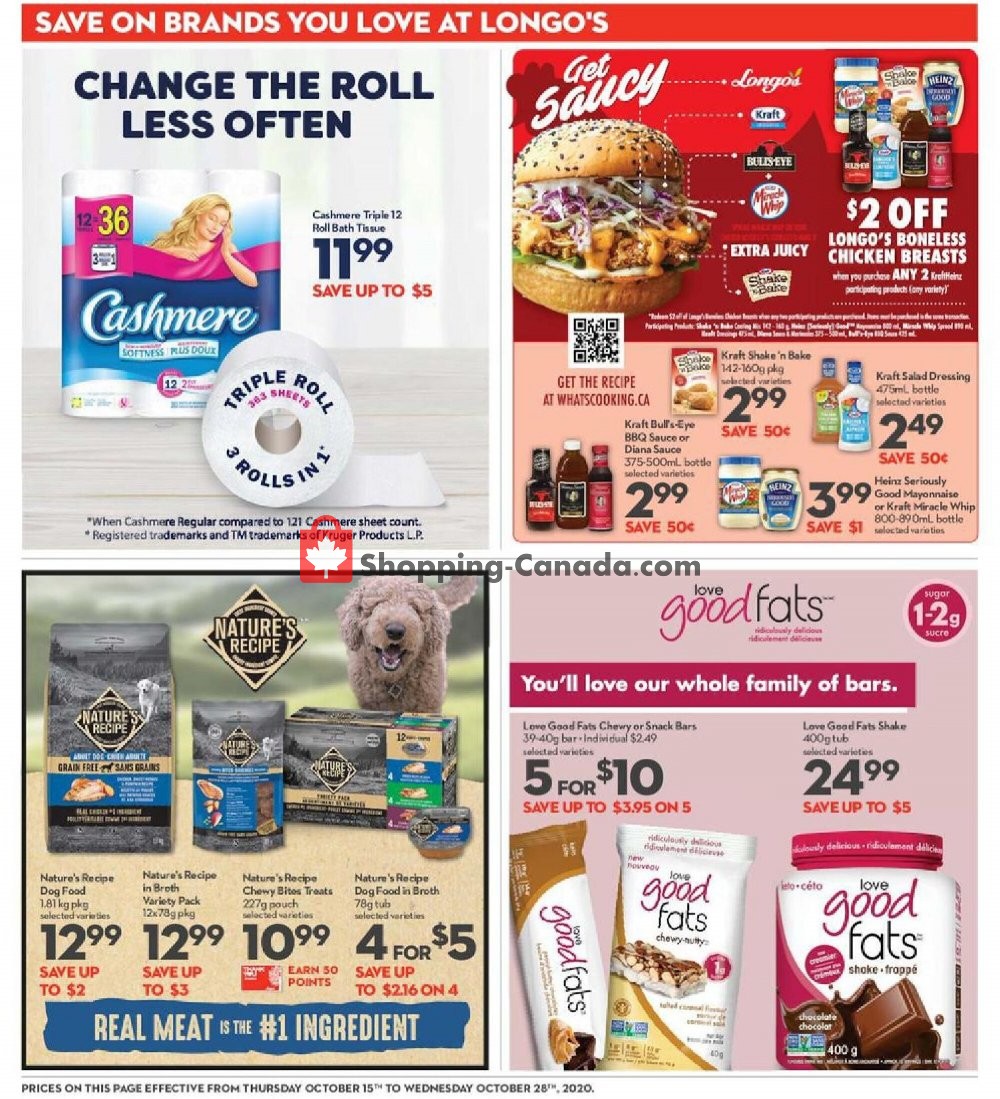 Longo’s flyer from Thursday October 15, 2020 to Wednesday October 28, 2020 - page 17