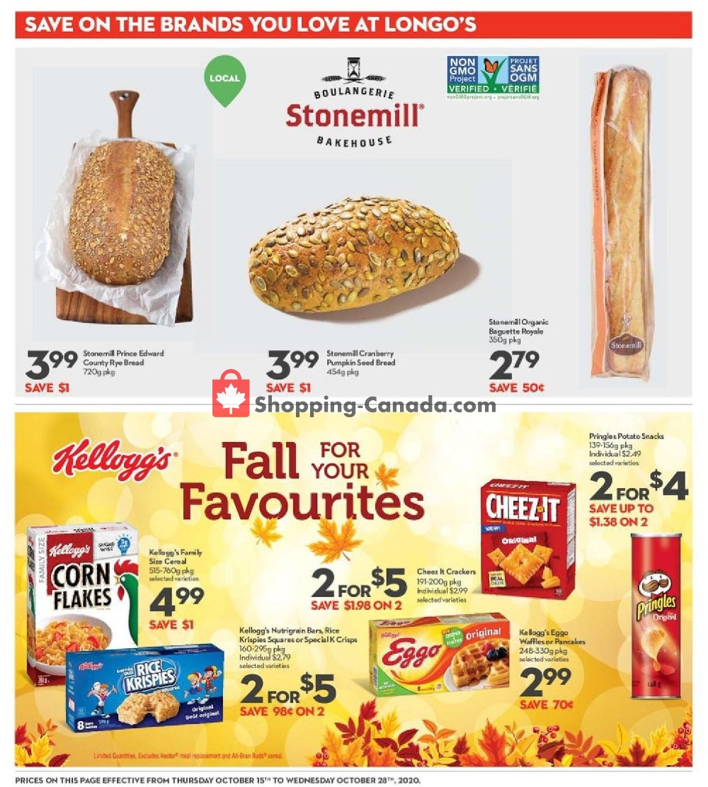 Longo’s flyer from Thursday October 15, 2020 to Wednesday October 28, 2020 - page 18