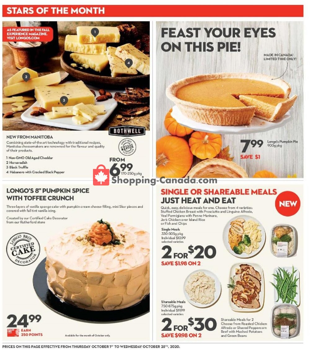 Longo’s flyer from Thursday October 15, 2020 to Wednesday October 28, 2020 - page 22