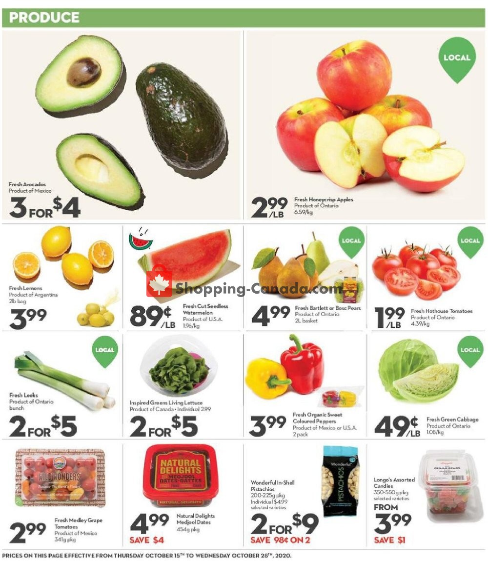 Longo’s flyer from Thursday October 15, 2020 to Wednesday October 28, 2020 - page 8