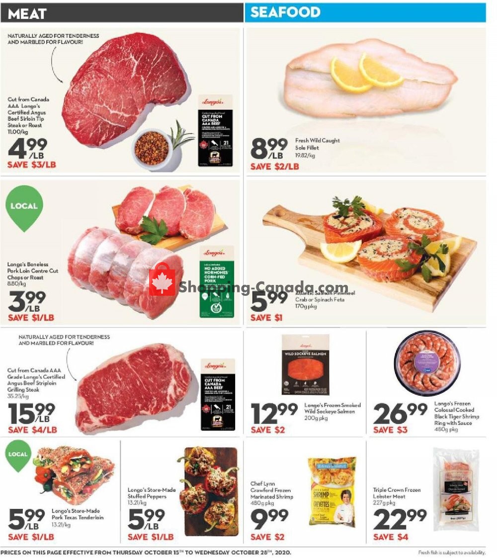 Longo’s flyer from Thursday October 15, 2020 to Wednesday October 28, 2020 - page 9