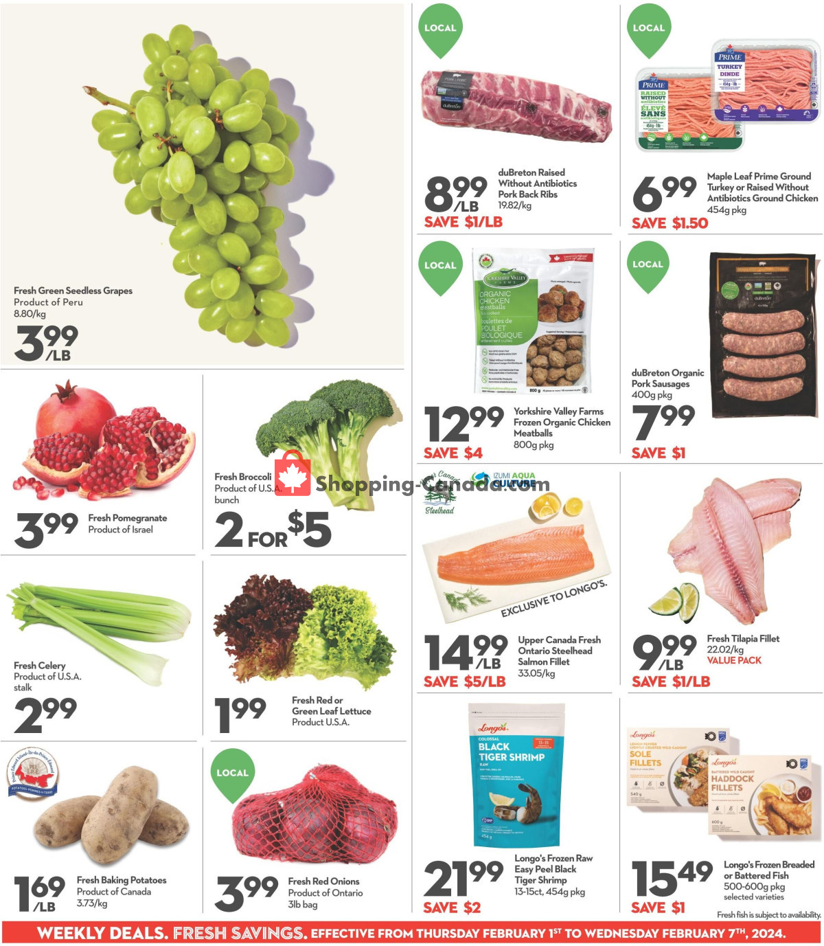 Longo’s flyer from Thursday February 1, 2024 to Wednesday February 7, 2024 - page 3