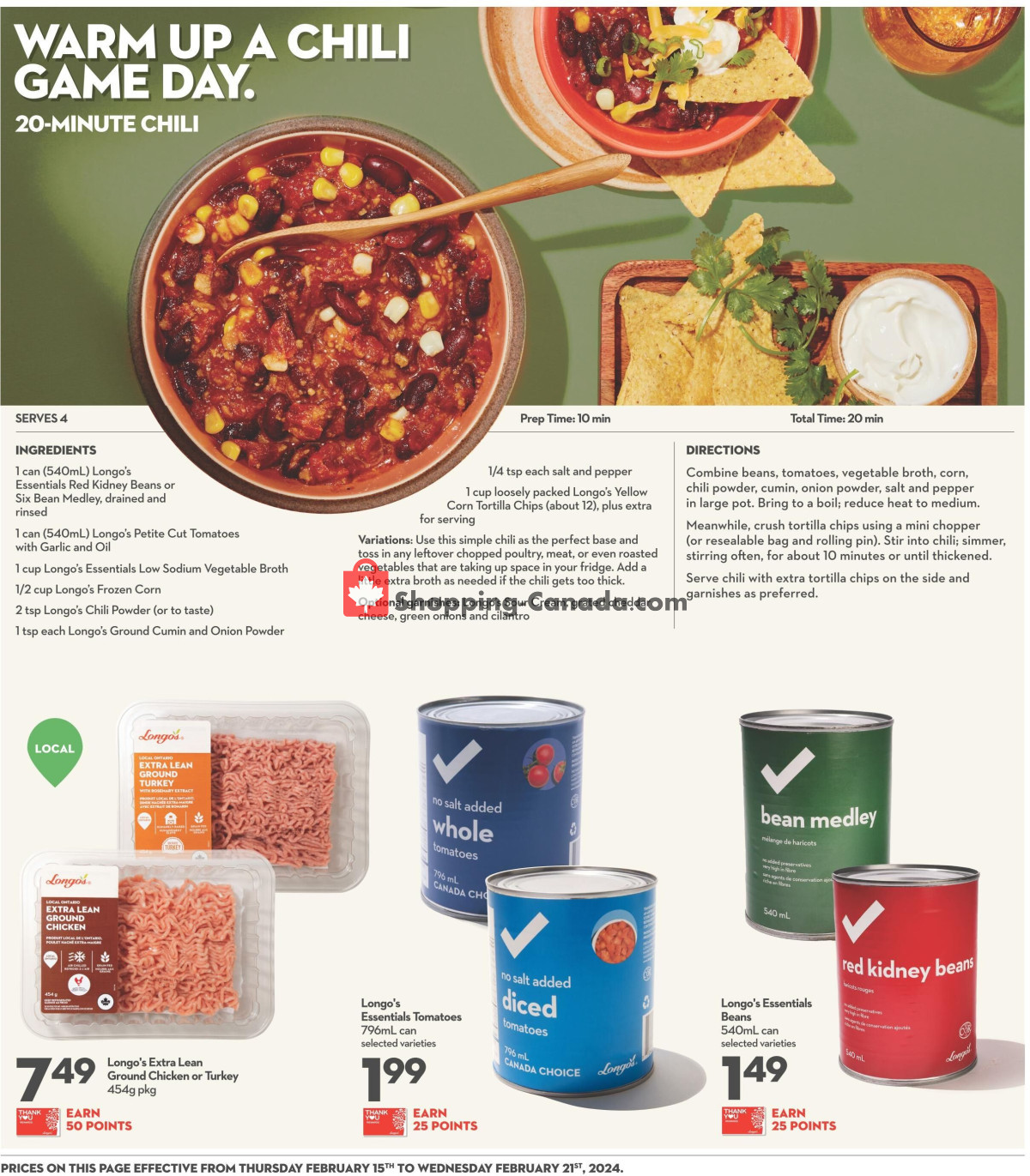 Longo’s flyer from Thursday February 15, 2024 to Wednesday February 21, 2024 - page 10