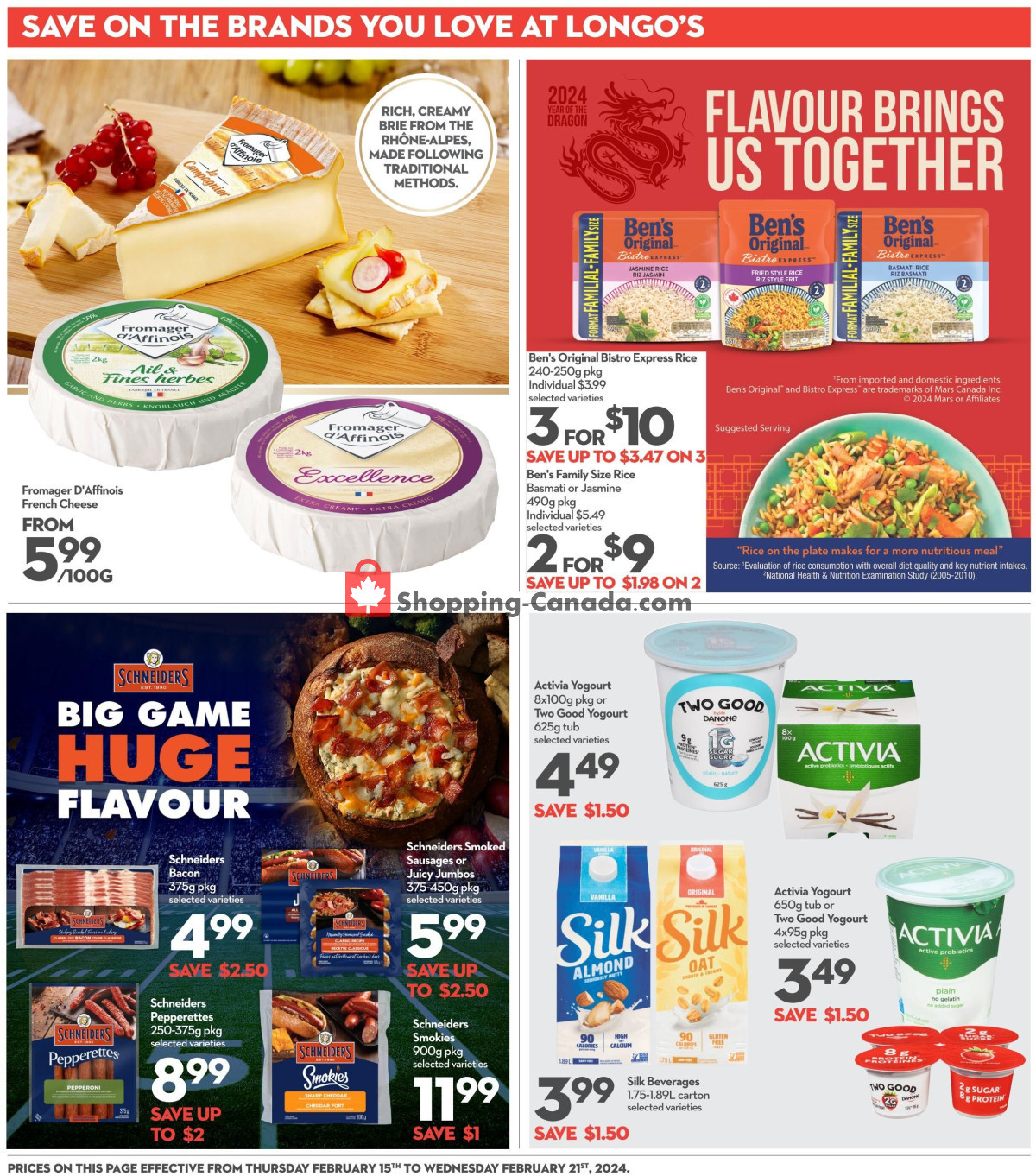Longo’s flyer from Thursday February 15, 2024 to Wednesday February 21, 2024 - page 12