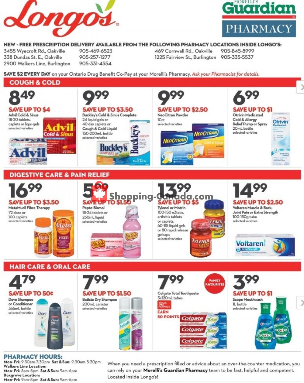 Longo’s flyer from Thursday February 6, 2020 to Wednesday March 4, 2020 - page 1