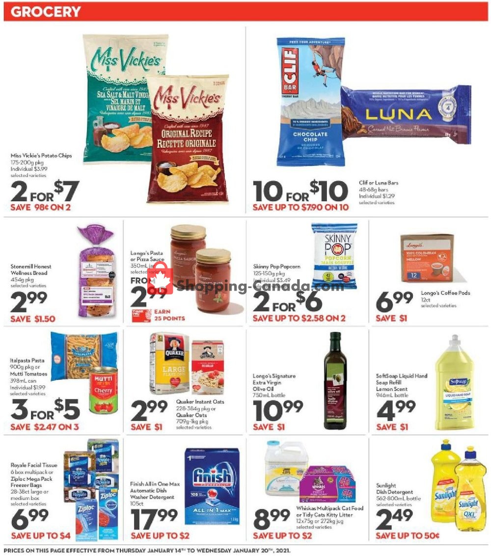 Longo’s flyer from Thursday January 14, 2021 to Wednesday January 20, 2021 - page 11