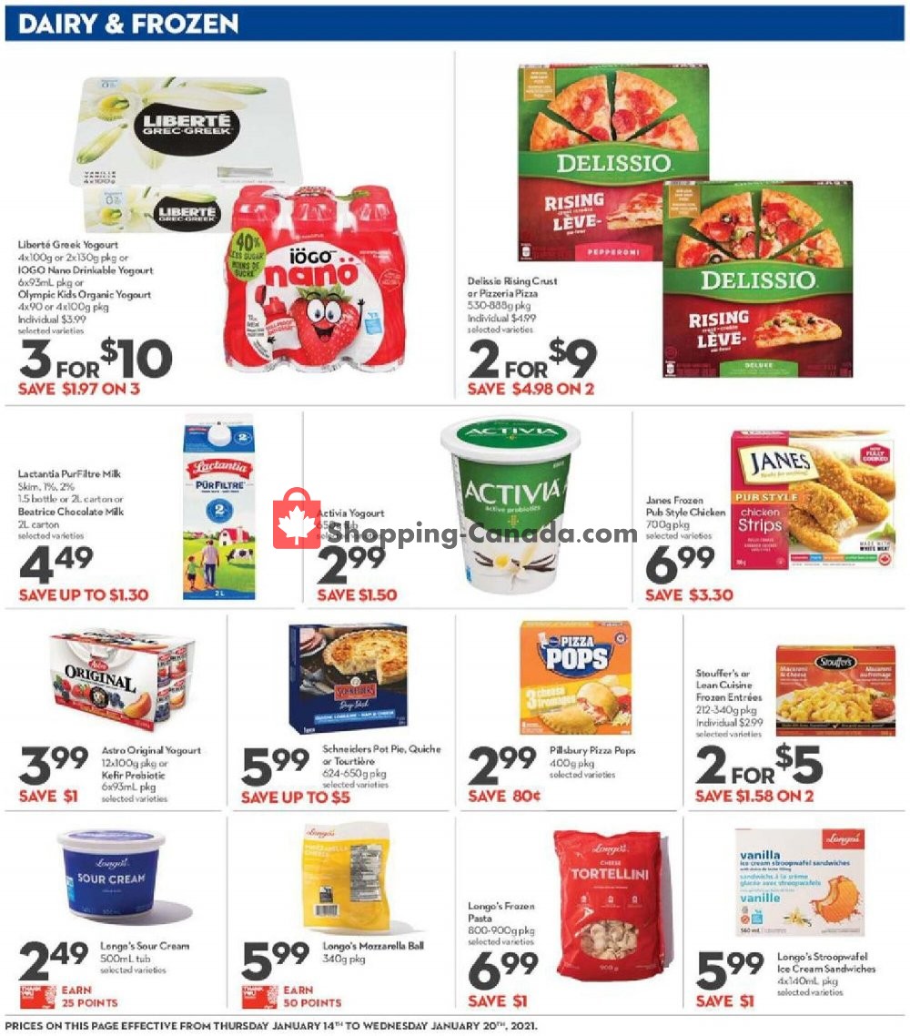 Longo’s flyer from Thursday January 14, 2021 to Wednesday January 20, 2021 - page 12