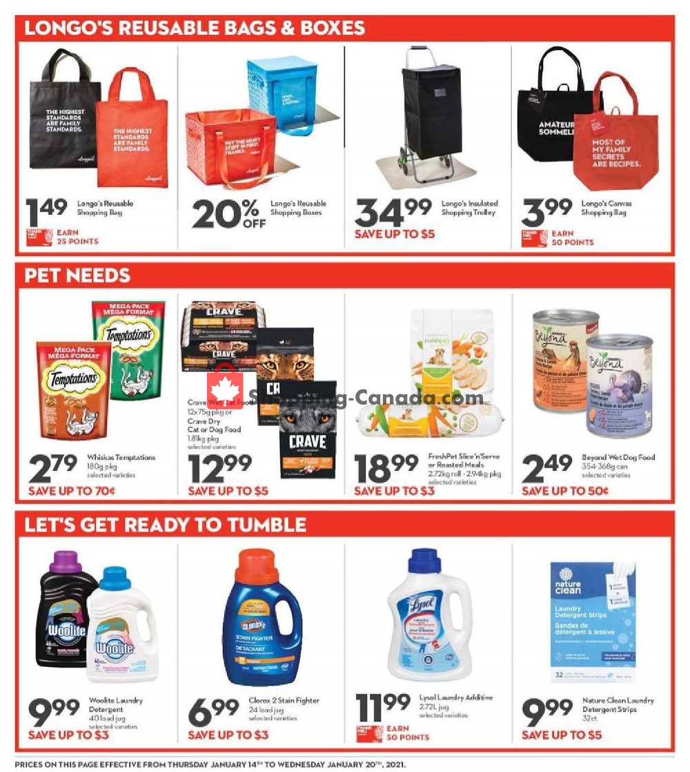 Longo’s flyer from Thursday January 14, 2021 to Wednesday January 20, 2021 - page 13