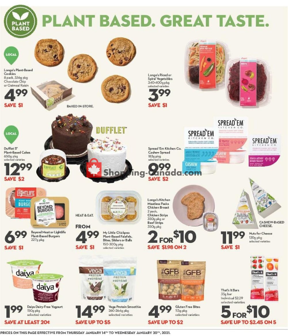 Longo’s flyer from Thursday January 14, 2021 to Wednesday January 20, 2021 - page 3