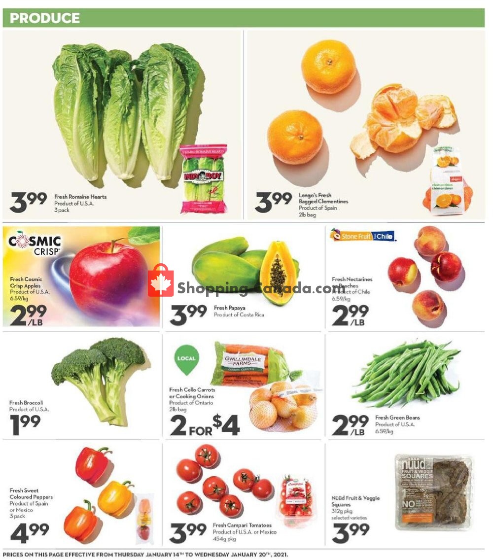 Longo’s flyer from Thursday January 14, 2021 to Wednesday January 20, 2021 - page 4