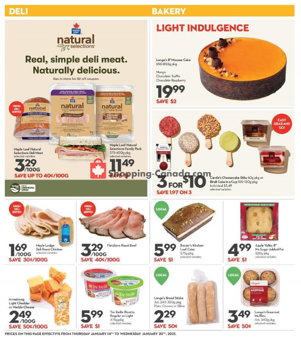Longo’s flyer from Thursday January 14, 2021 to Wednesday January 20, 2021 - page 6