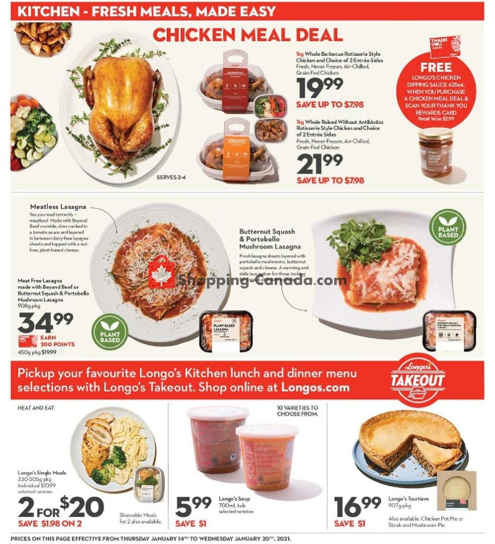 Longo’s flyer from Thursday January 14, 2021 to Wednesday January 20, 2021 - page 8