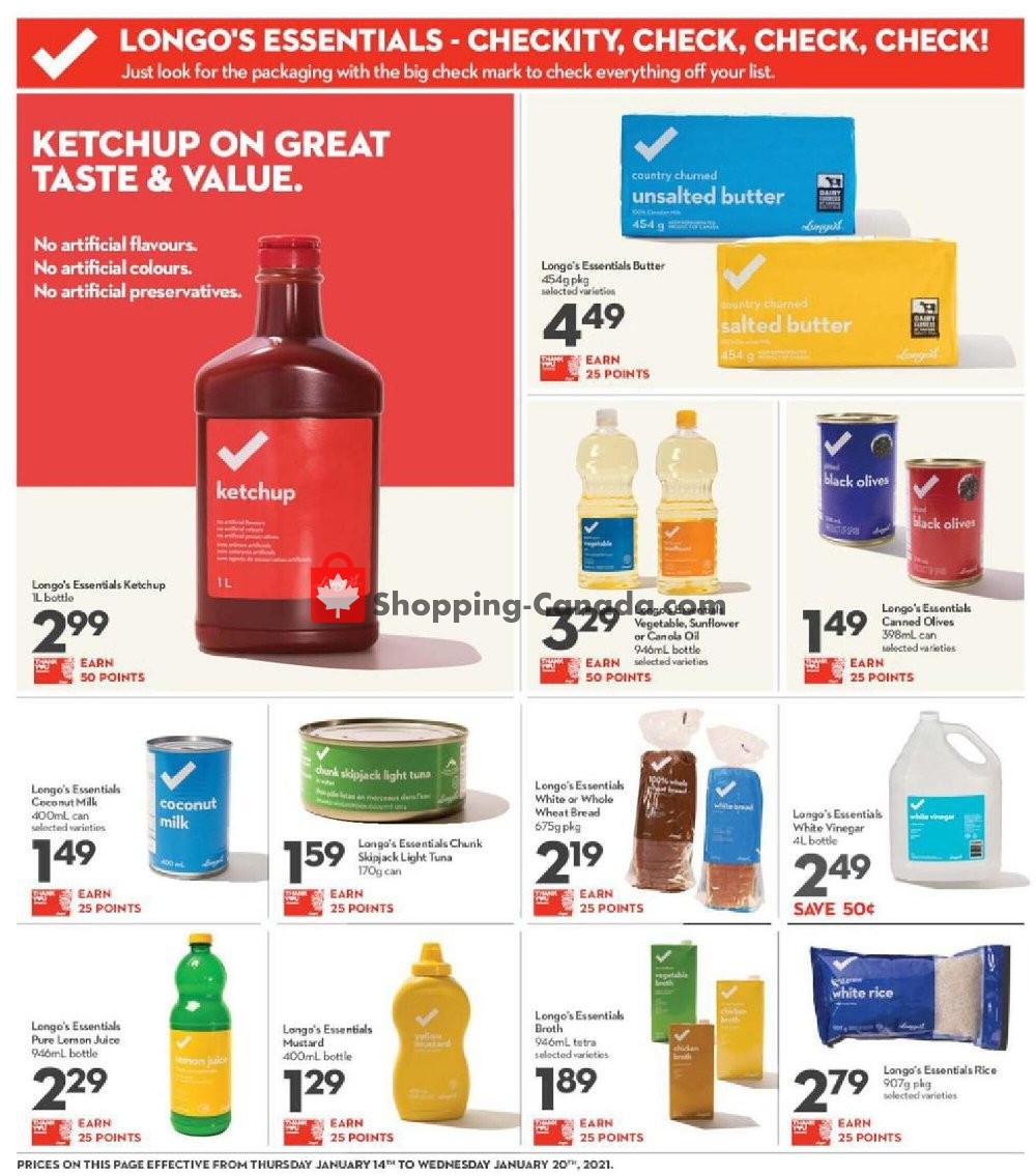 Longo’s flyer from Thursday January 14, 2021 to Wednesday January 20, 2021 - page 9