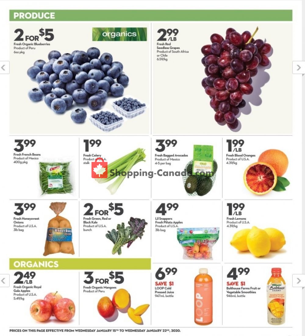Longo’s flyer from Wednesday January 15, 2020 to Wednesday January 22, 2020 - page 2