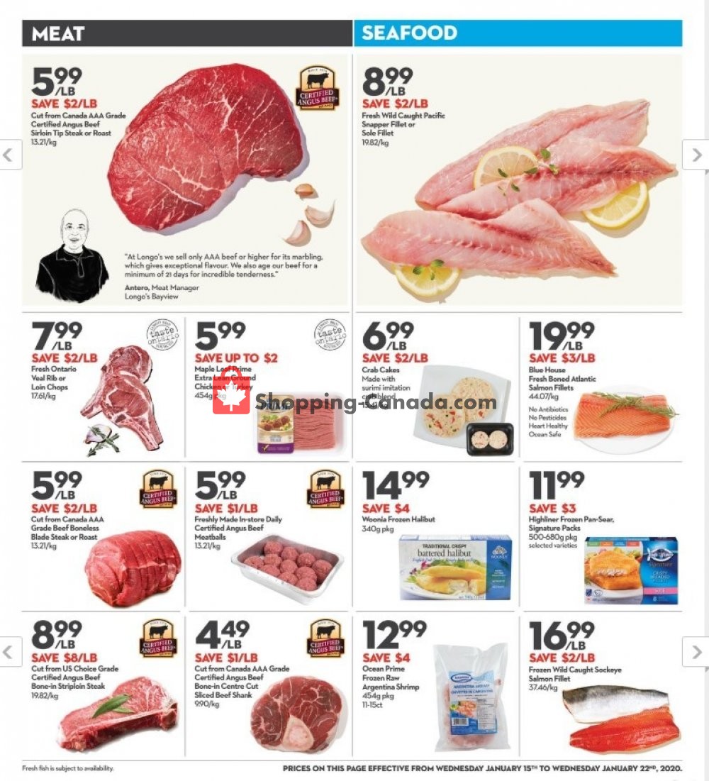Longo’s flyer from Wednesday January 15, 2020 to Wednesday January 22, 2020 - page 3