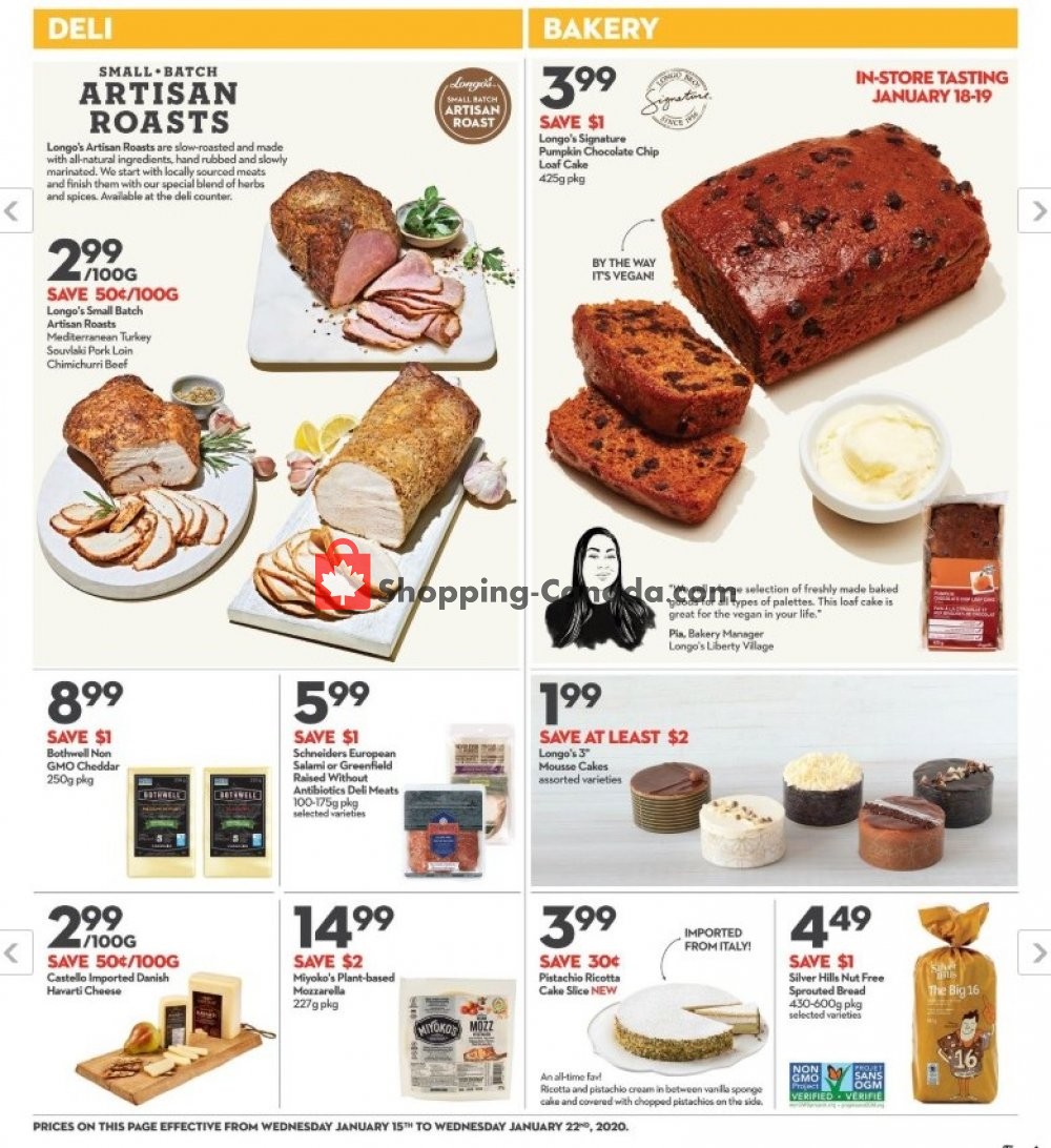 Longo’s flyer from Wednesday January 15, 2020 to Wednesday January 22, 2020 - page 4