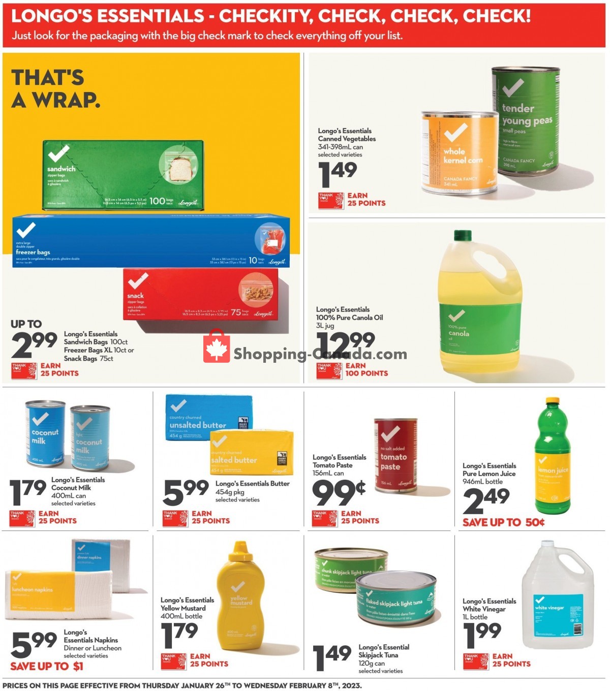 Longo’s flyer from Thursday January 26, 2023 to Wednesday February 8, 2023 - page 11
