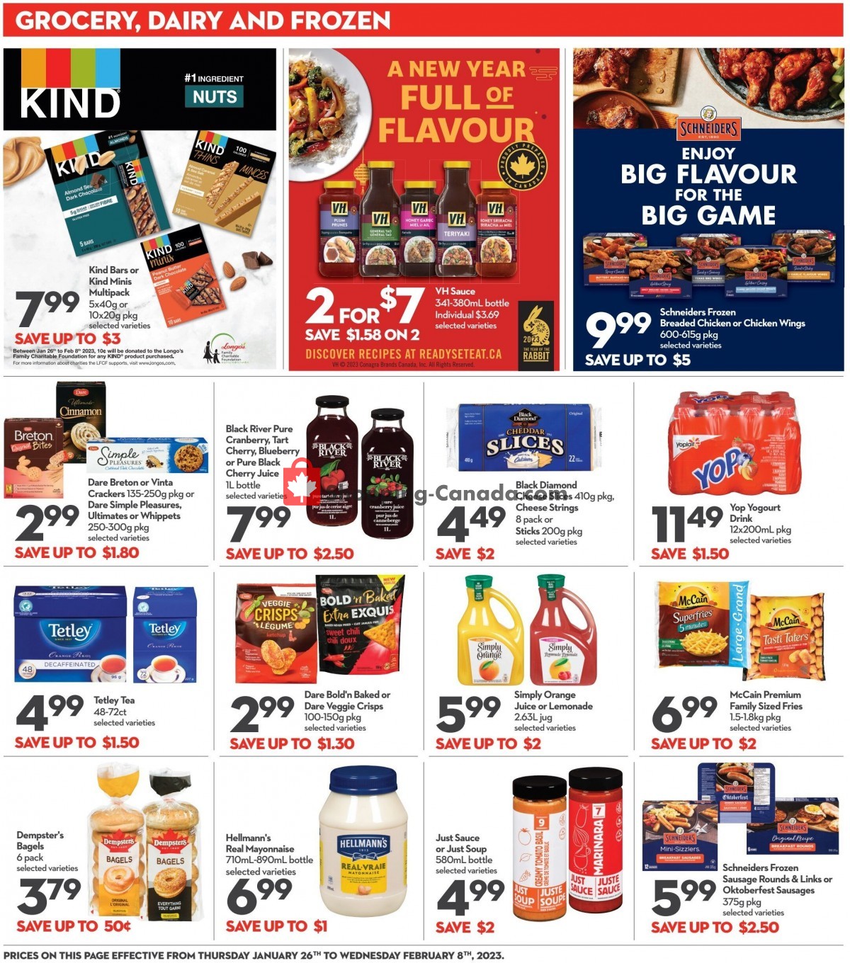 Longo’s flyer from Thursday January 26, 2023 to Wednesday February 8, 2023 - page 12