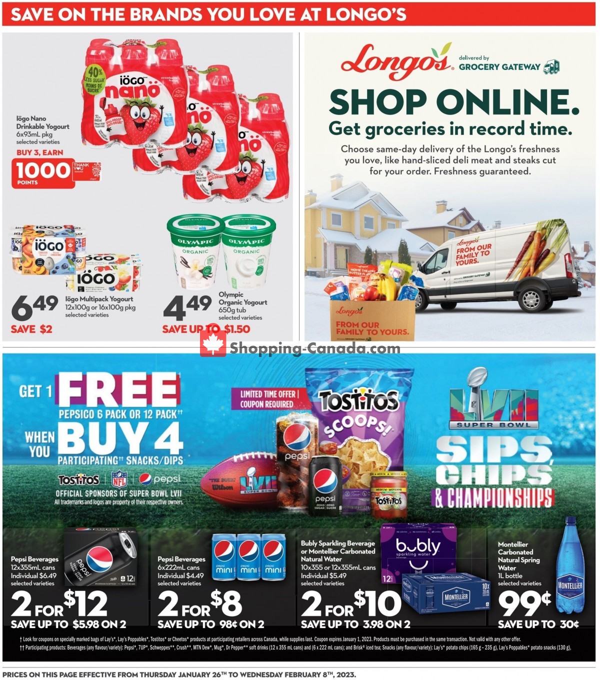 Longo’s flyer from Thursday January 26, 2023 to Wednesday February 8, 2023 - page 19