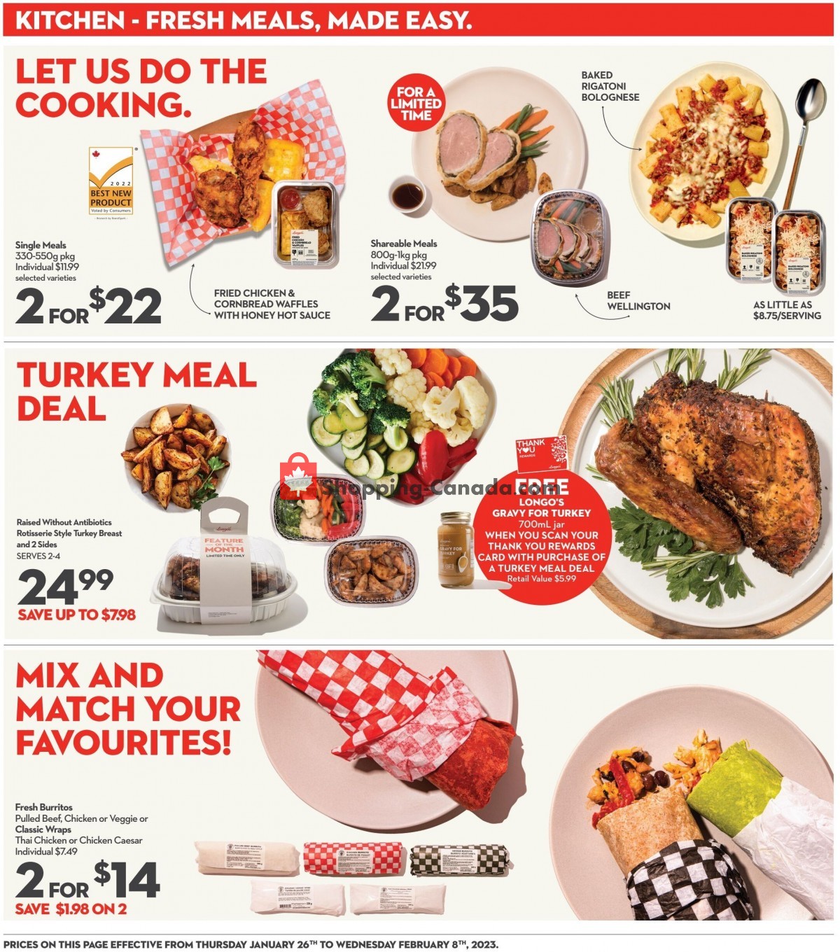 Longo’s flyer from Thursday January 26, 2023 to Wednesday February 8, 2023 - page 8