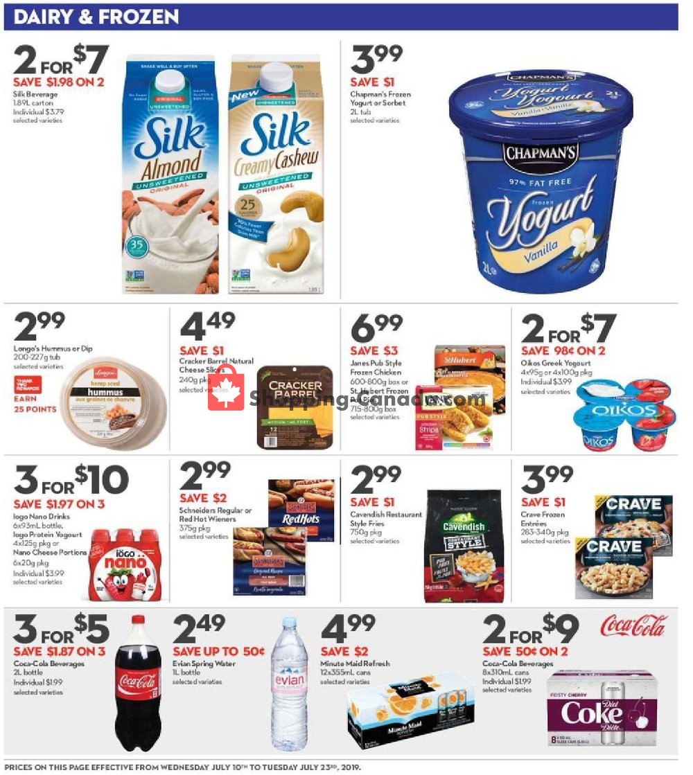 Longo’s flyer from Wednesday July 10, 2019 to Tuesday July 23, 2019 - page 10