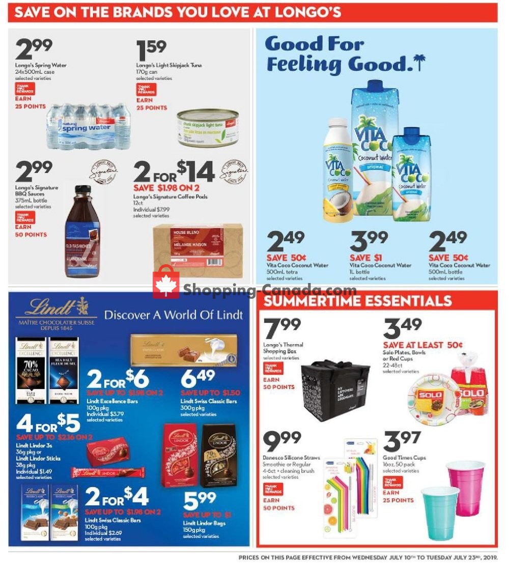 Longo’s flyer from Wednesday July 10, 2019 to Tuesday July 23, 2019 - page 11
