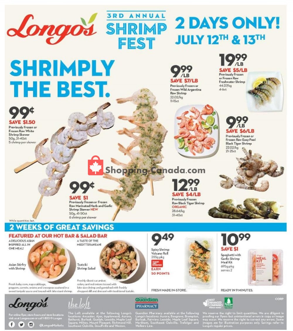 Longo’s flyer from Wednesday July 10, 2019 to Tuesday July 23, 2019 - page 12