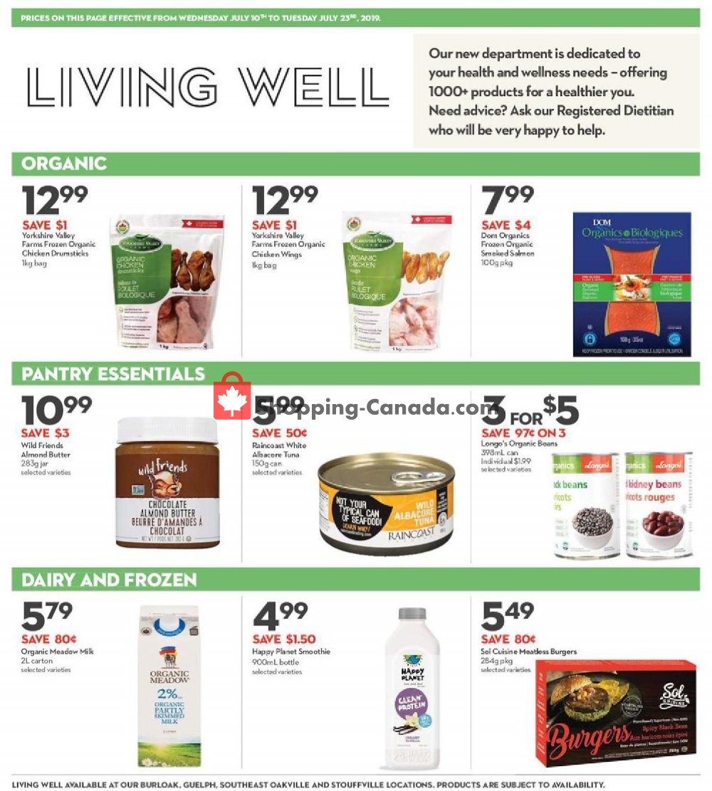 Longo’s flyer from Wednesday July 10, 2019 to Tuesday July 23, 2019 - page 13