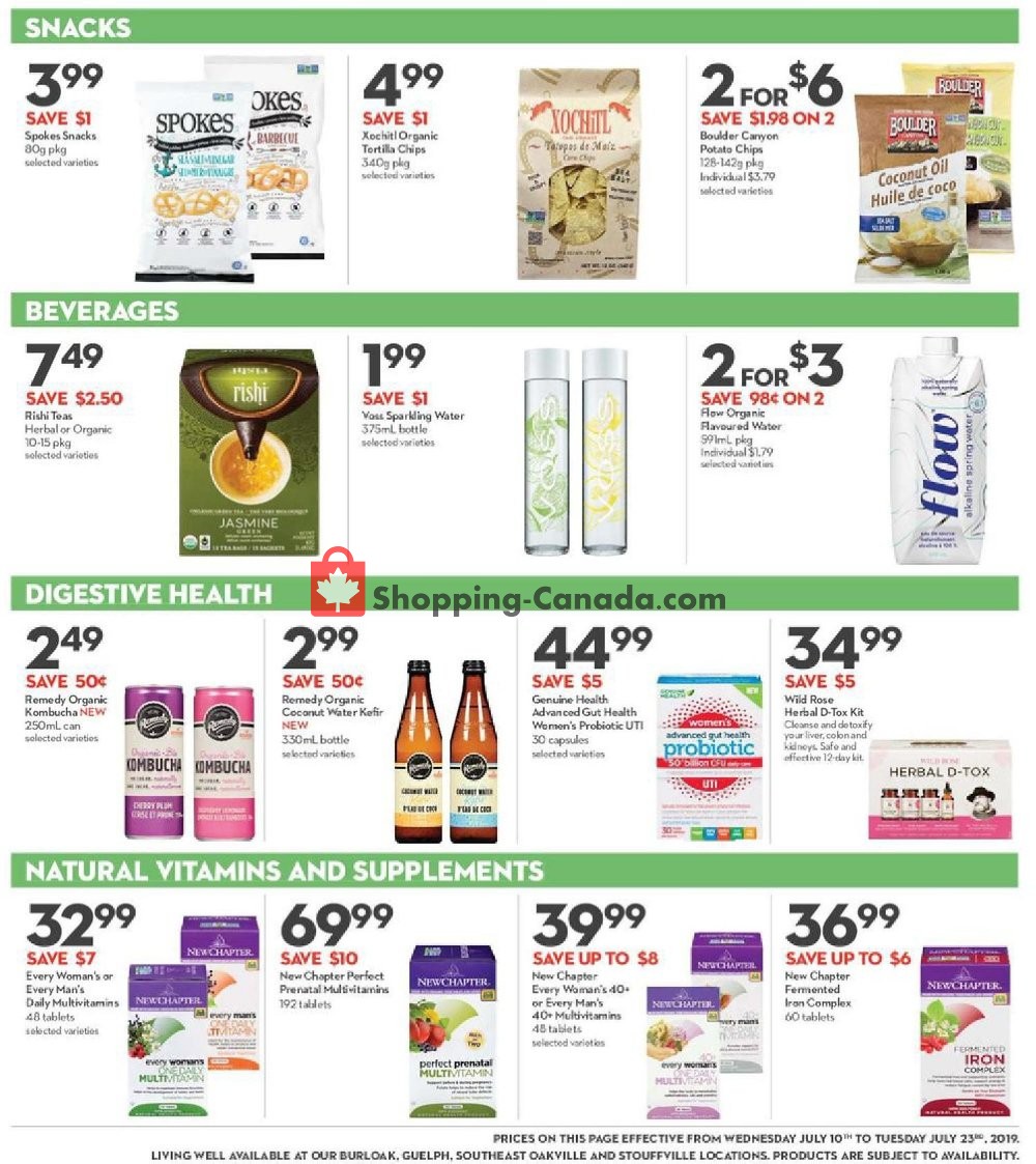 Longo’s flyer from Wednesday July 10, 2019 to Tuesday July 23, 2019 - page 14