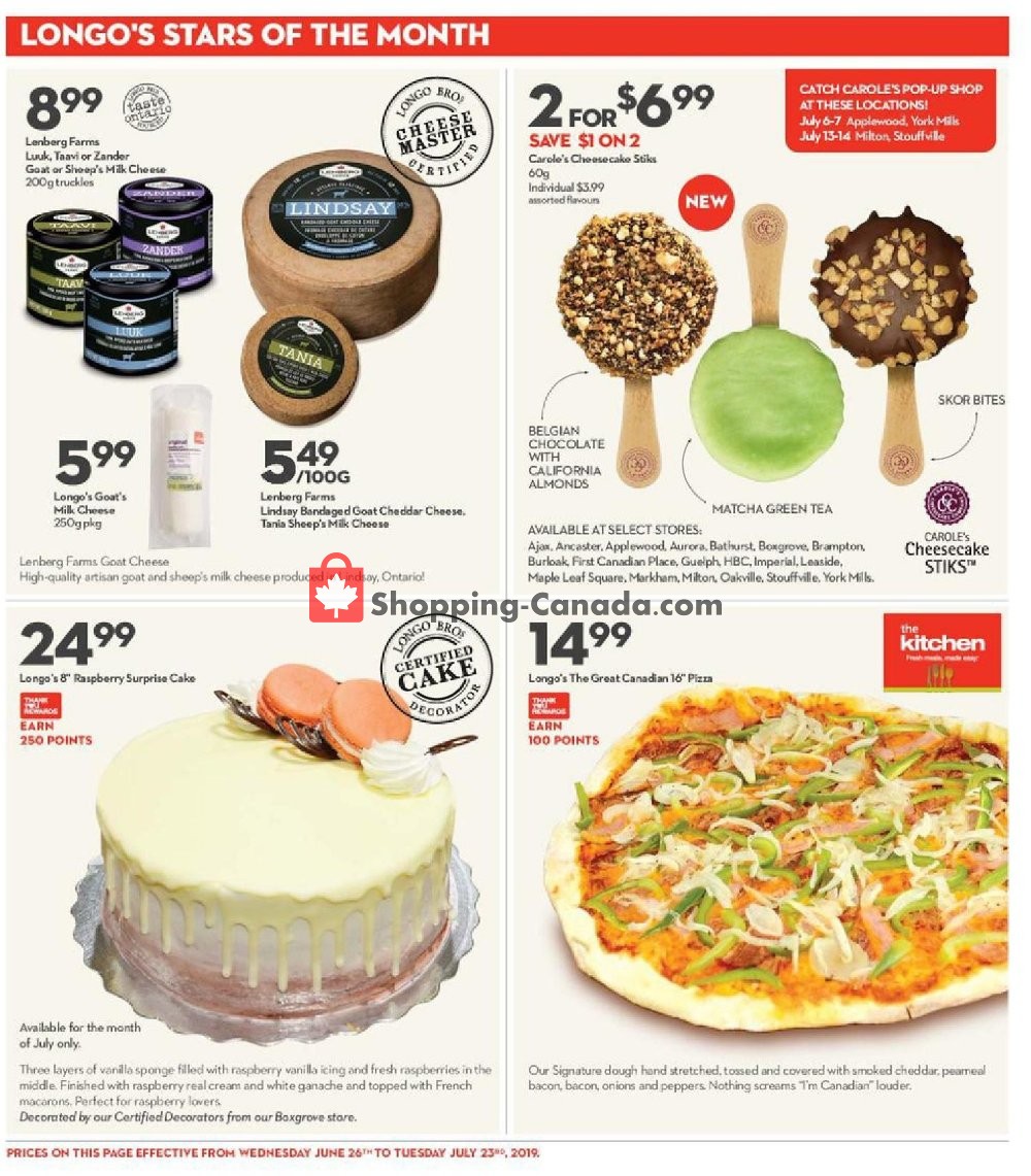 Longo’s flyer from Wednesday July 10, 2019 to Tuesday July 23, 2019 - page 17
