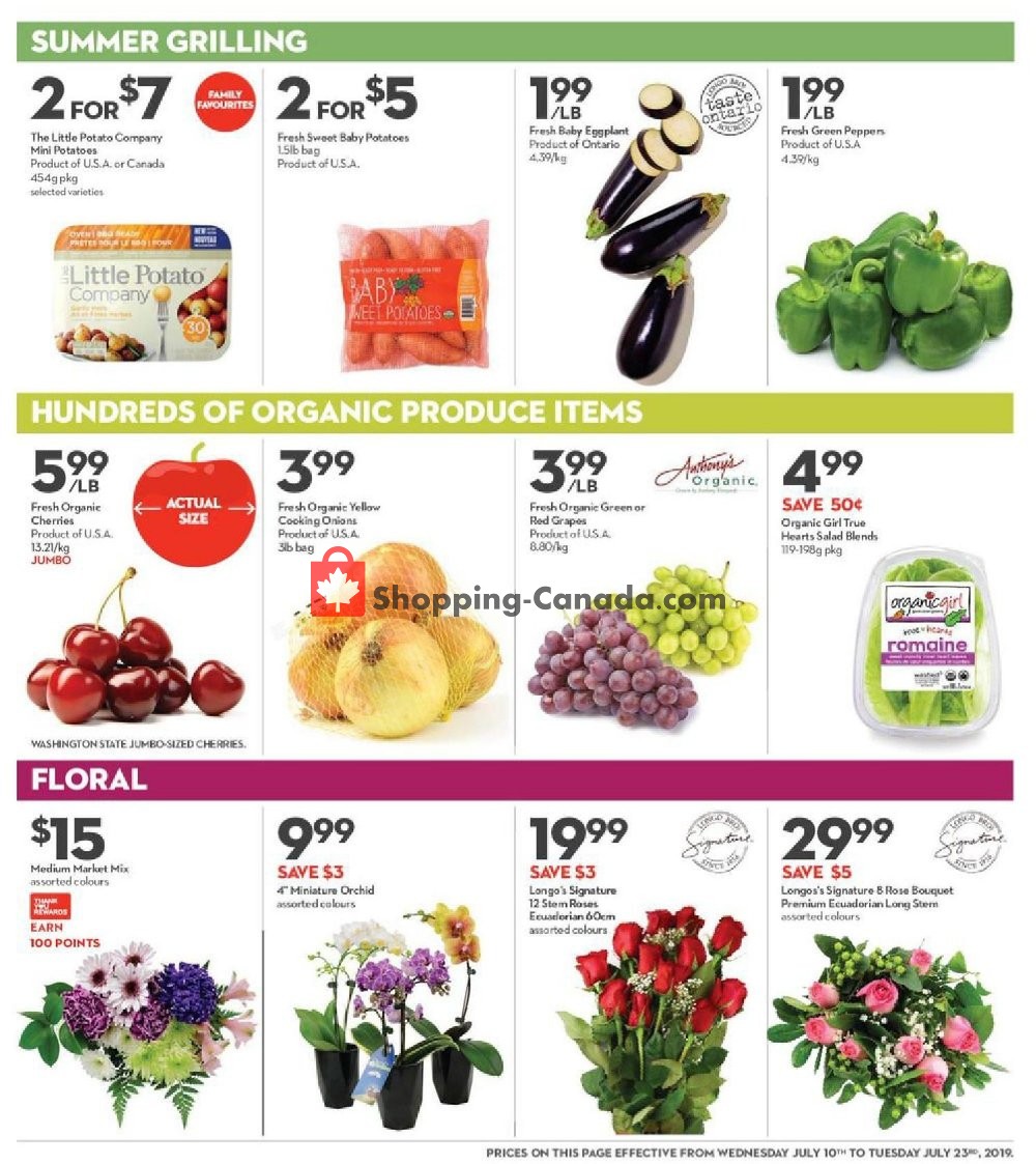 Longo’s flyer from Wednesday July 10, 2019 to Tuesday July 23, 2019 - page 3